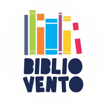 Logo BiblioVento. Soffia il vento delle storie