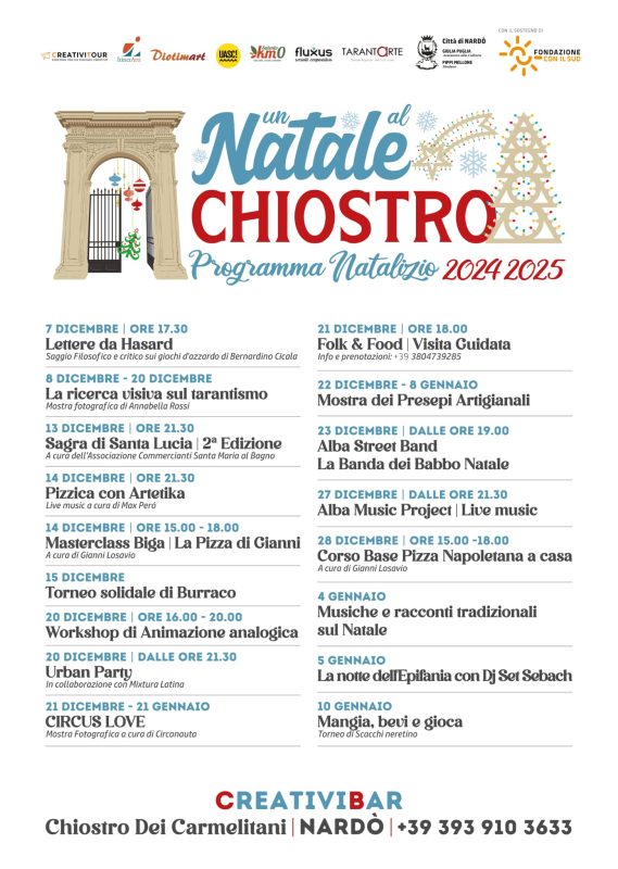 UN NATALE AL CHIOSTRO